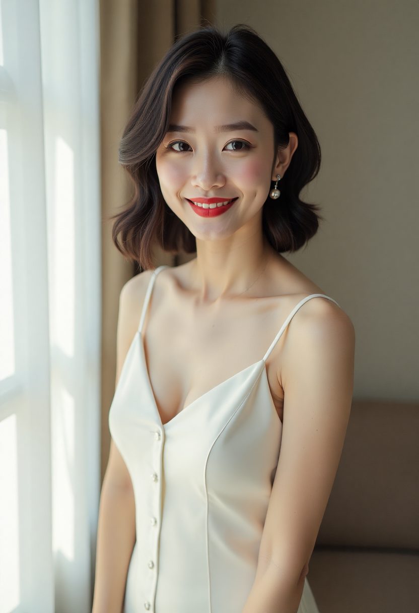 邻楼的窗帘